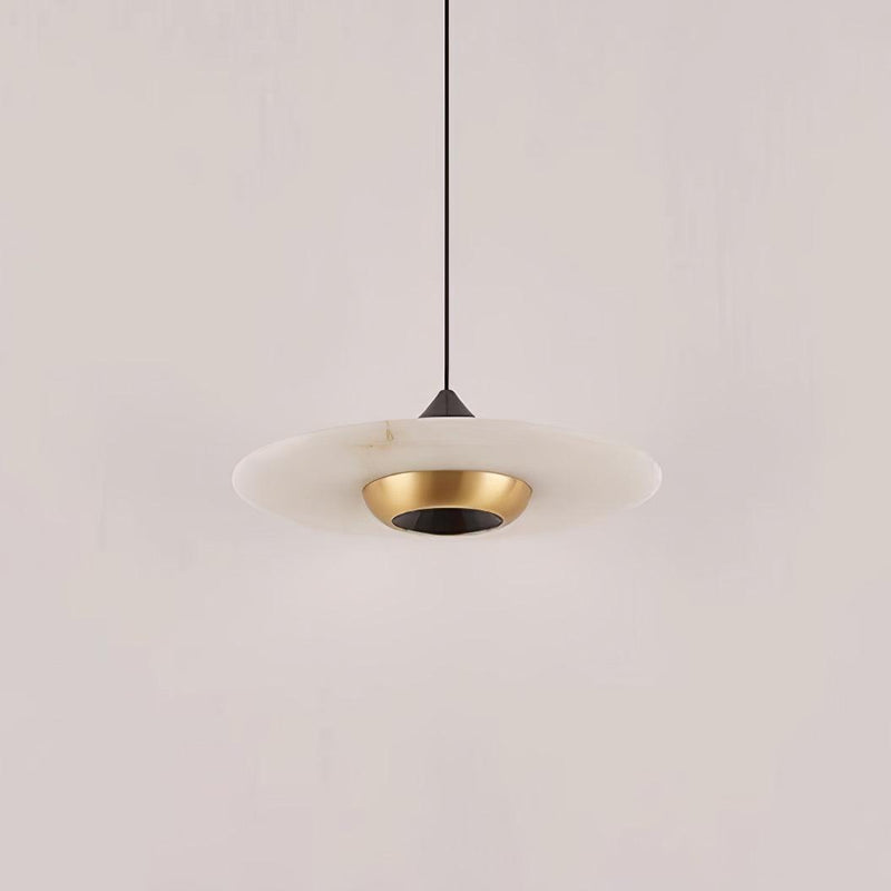 Flying Saucer Marble Pendant Lamp