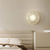 Modern Resin Milky Coffee Wall Light Fixture