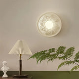 Modern Resin Milky Coffee Wall Light Fixture