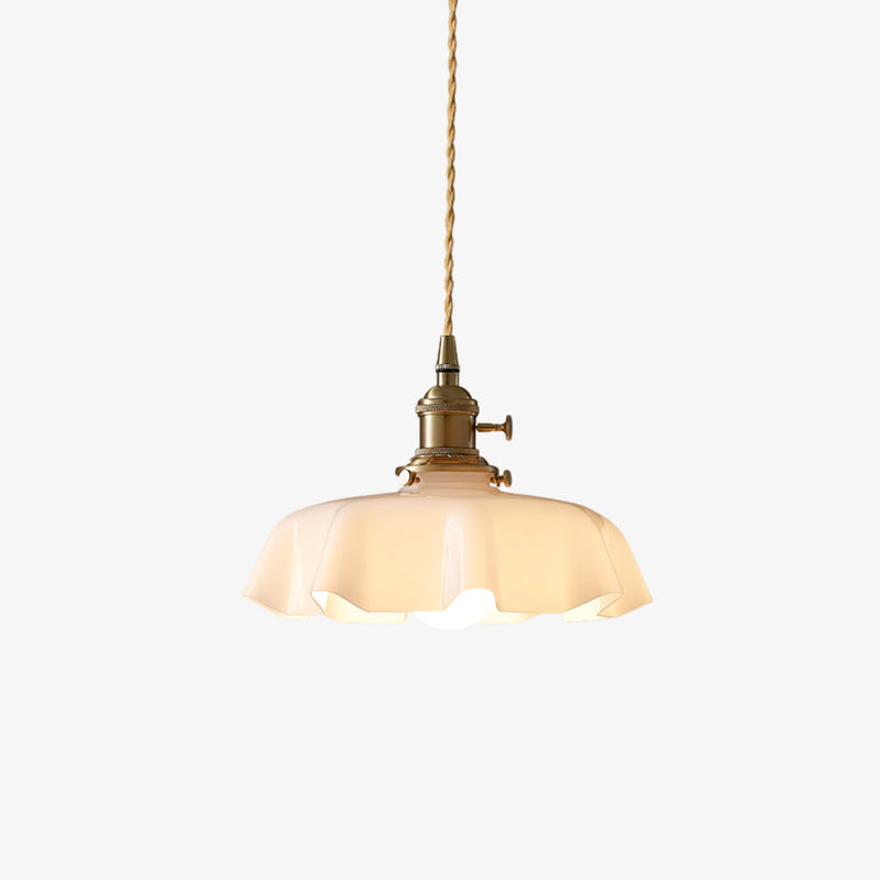 French Flower Pendant Light