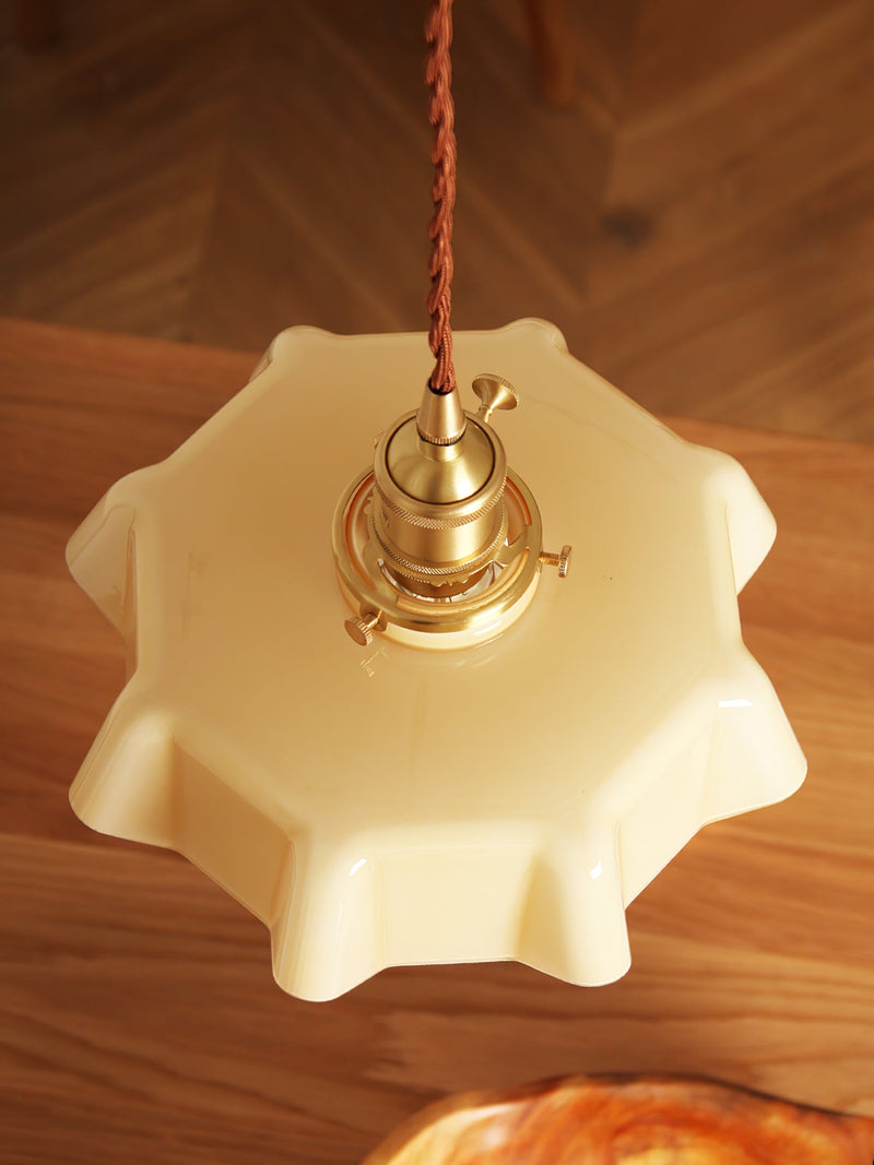 French Flower Pendant Light