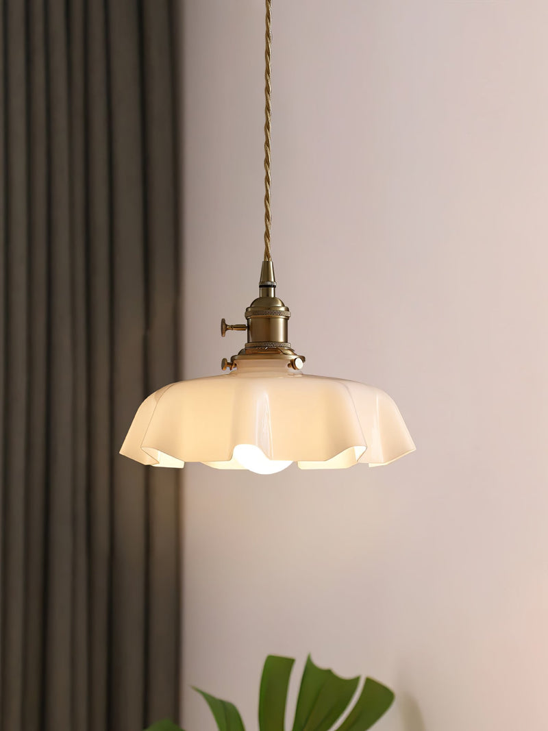 French Flower Pendant Light