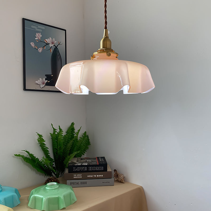 French Flower Pendant Light