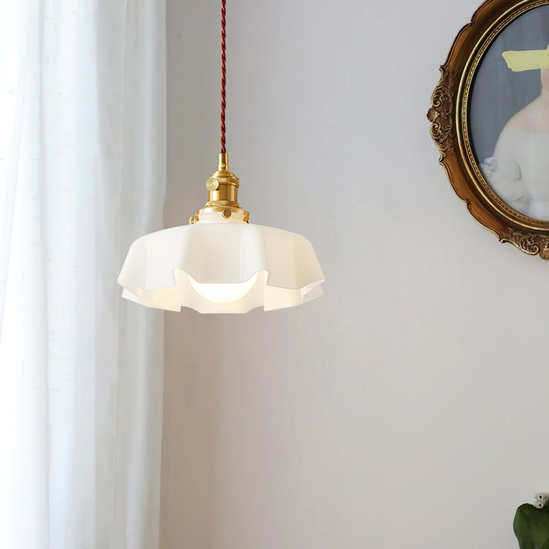 French Flower Pendant Light