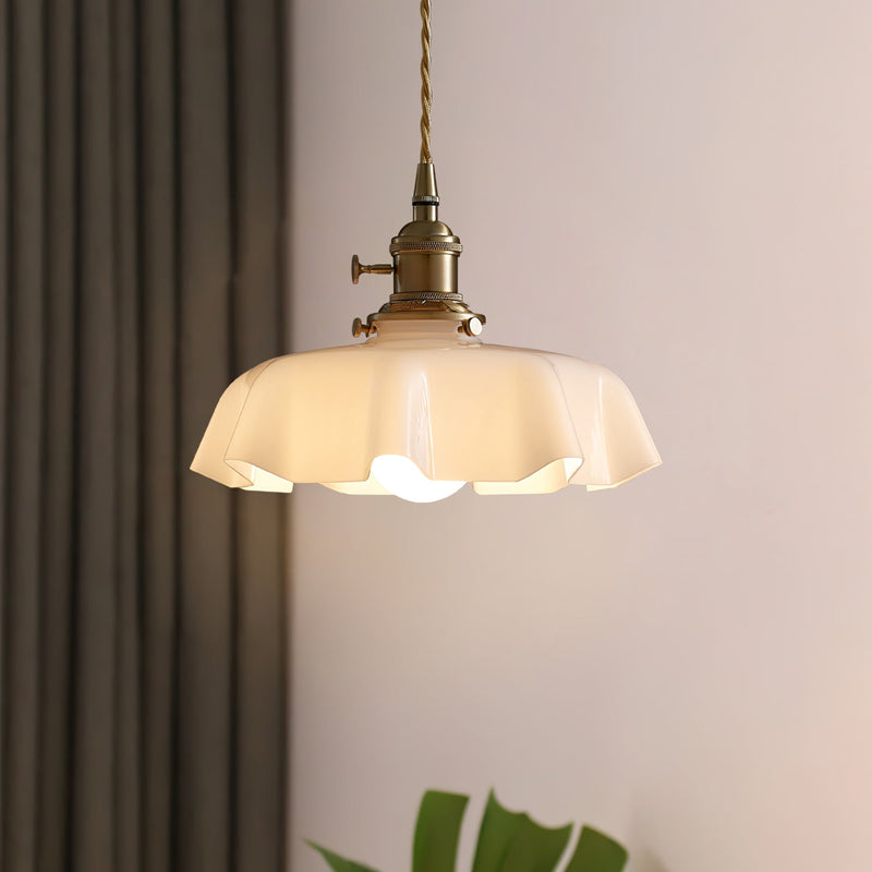 French Flower Pendant Light