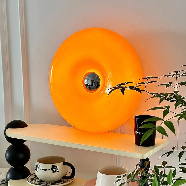 Bauhaus Donut Table/Wall Lamp