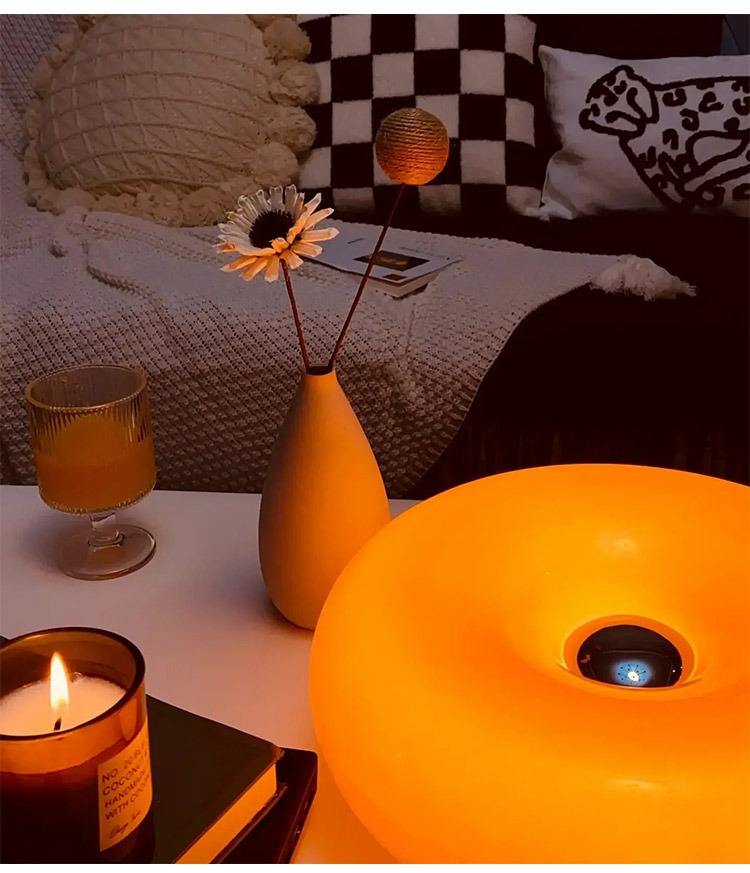 Bauhaus Donut Table/Wall Lamp