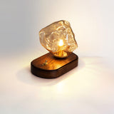 Ice stone glass table lamp