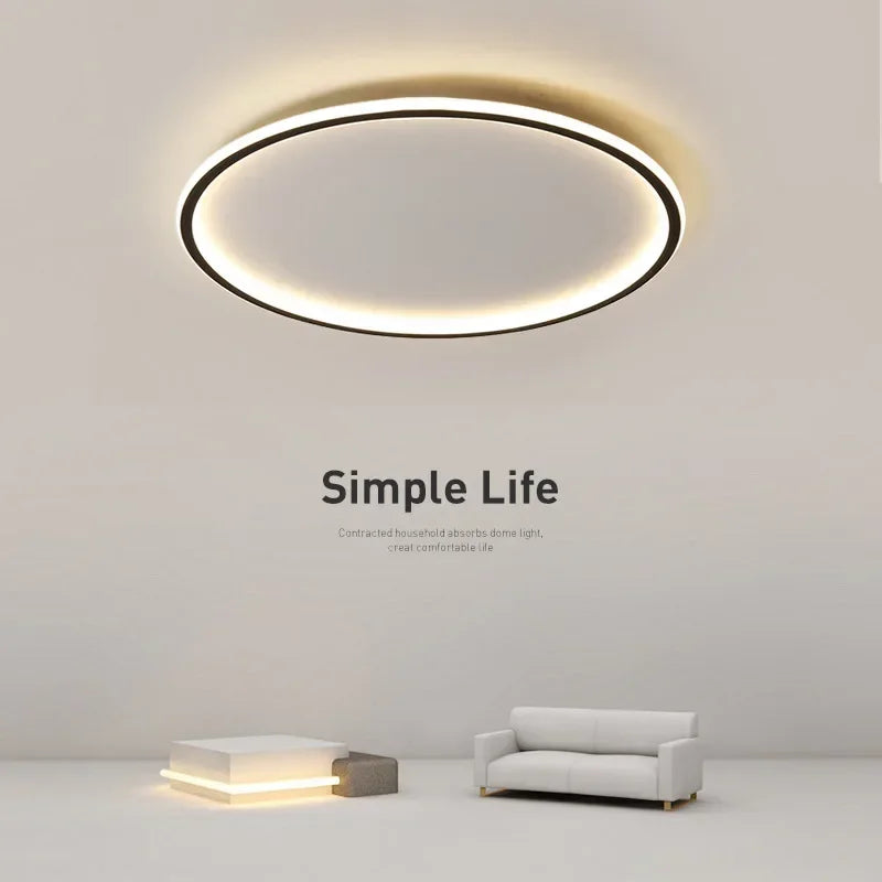 AuroraGlobe - Scandinavian Round Ceiling Lights