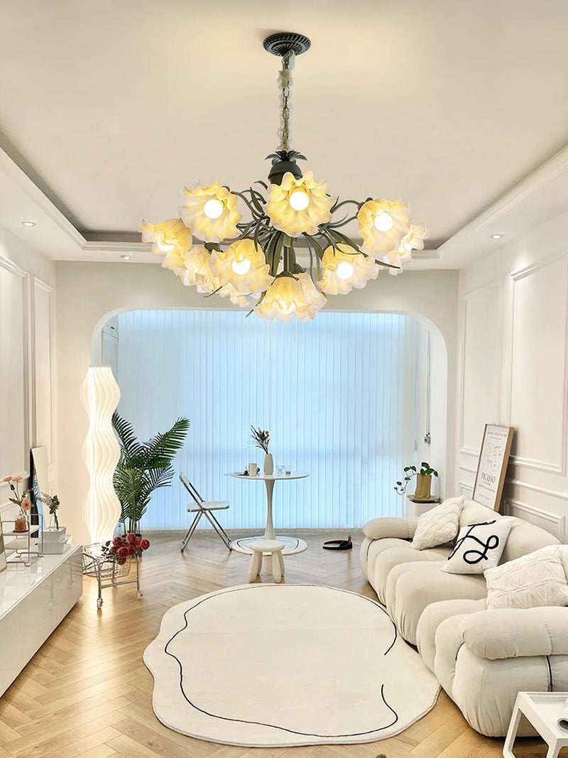 Lily of the Valley Flower Chandelier