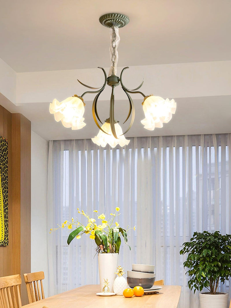 Lily of the Valley Flower Chandelier