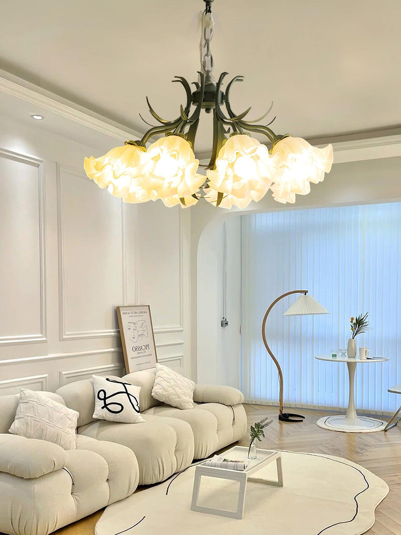 Lily of the Valley Flower Chandelier