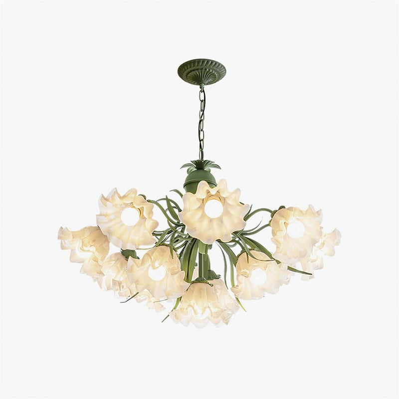 Lily of the Valley Flower Chandelier