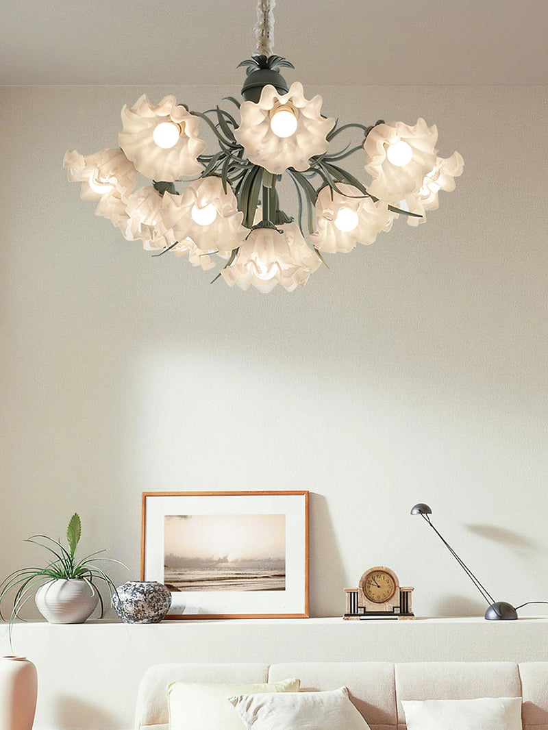 Lily of the Valley Flower Chandelier