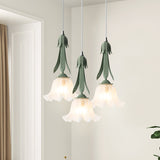 Lily of the valley pendant light