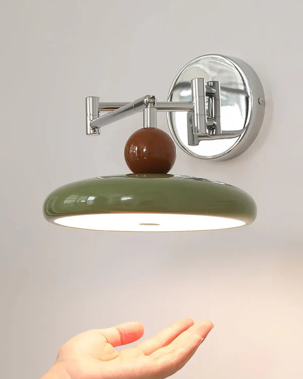 Lola swing arm wall light