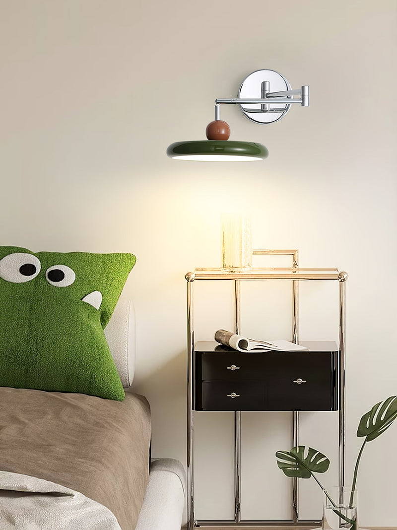 Lola swing arm wall light