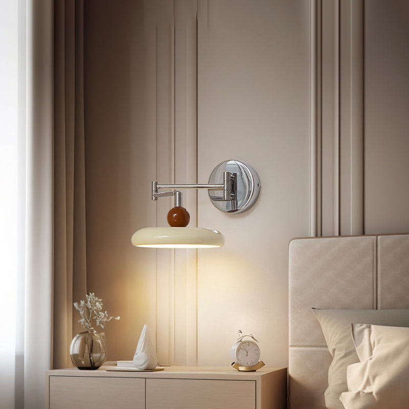 Lola swing arm wall light