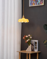 French Flower Pendant Light