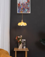 French Flower Pendant Light