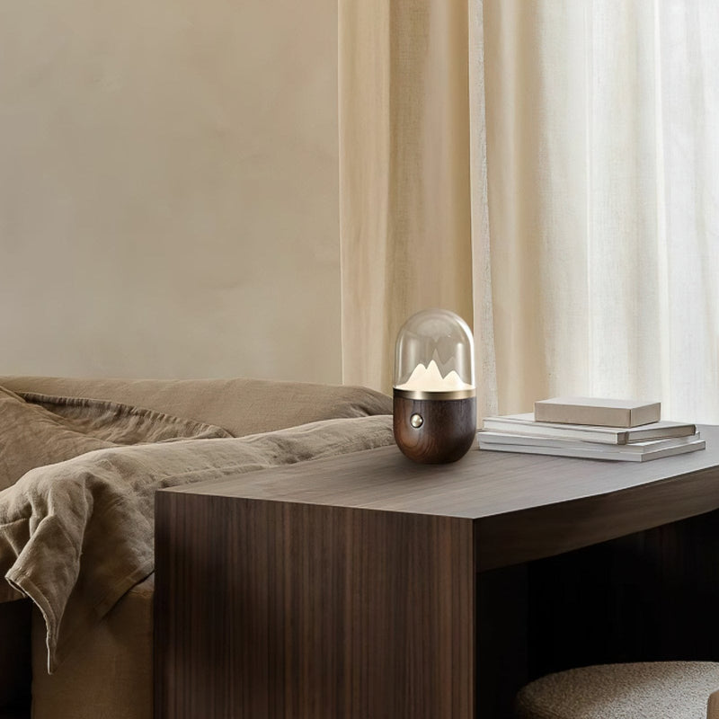 Mountain Peak Night Table Lamp