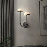 Mushroom Alabaster Wall Lamp