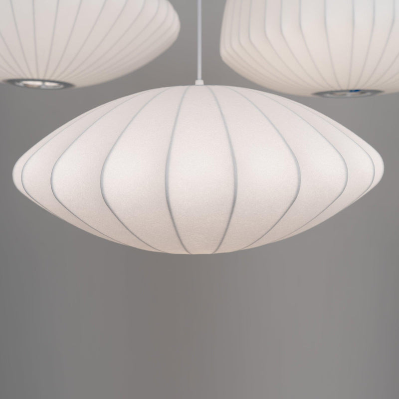 Bubble Mulberry Silk Pendant Lamp