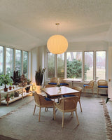 Bubble Mulberry Silk Pendant Lamp