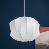 Bubble Mulberry Silk Pendant Lamp