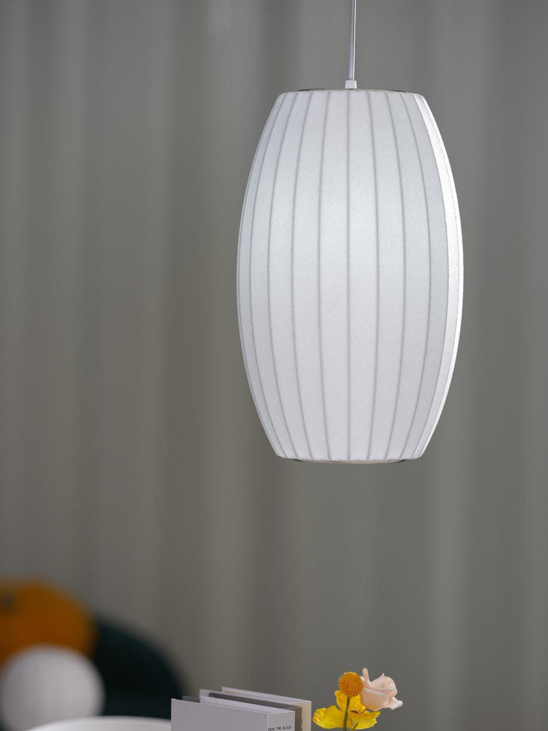 Bubble Mulberry Silk Pendant Lamp