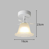 French Tiffany Simple Mini Flower Ceiling Light