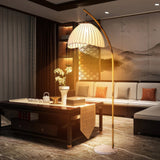 Cultural Zen Bamboo Floor Lamp Illumination