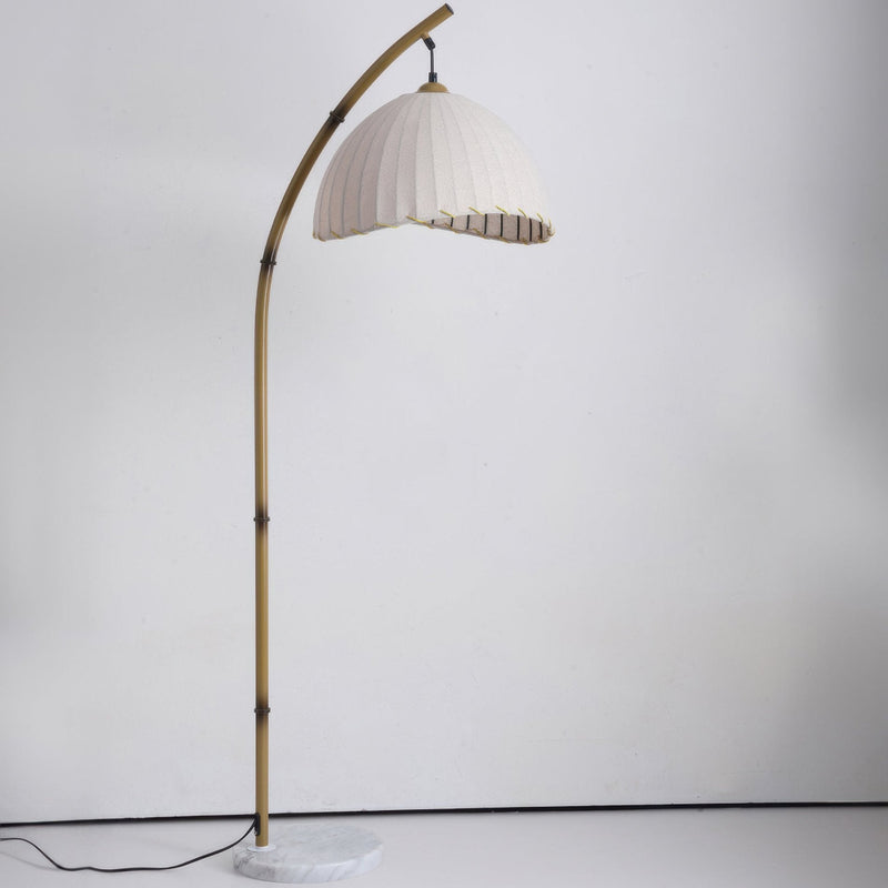 Cultural Zen Bamboo Floor Lamp Illumination