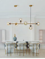 Stellar Orb Chandelier