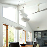 Triple Pear Bubble Pendant Lamp