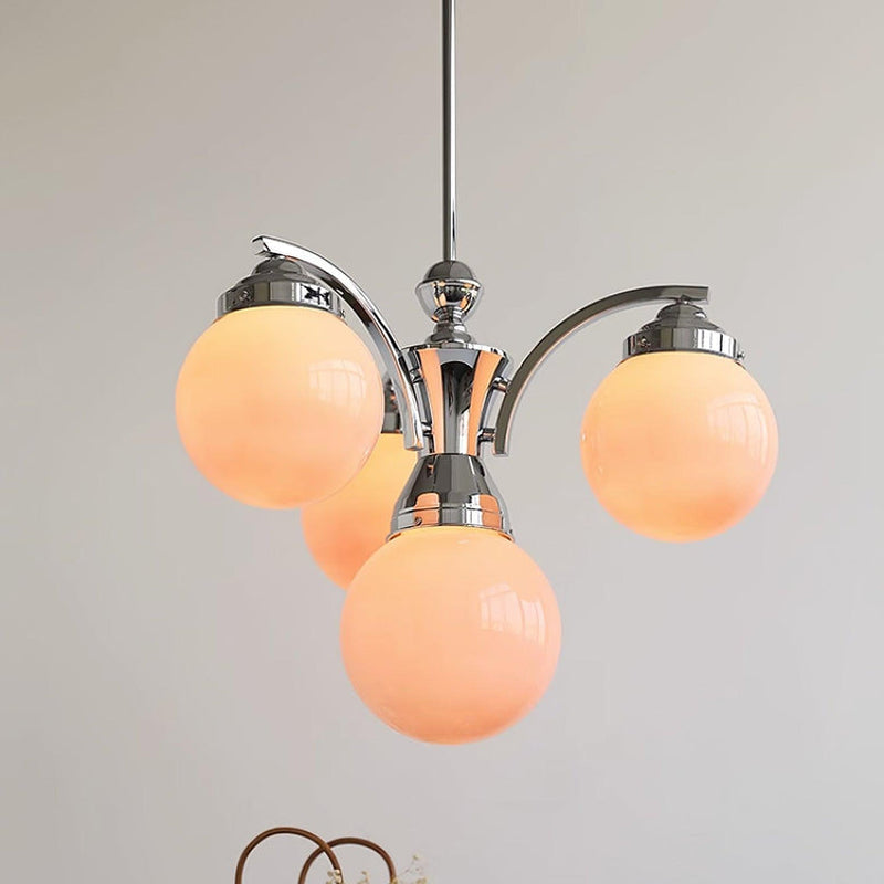 Retro Salamanca Round Glass Chandelier Lights