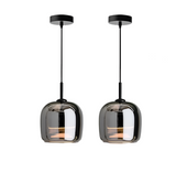 Nordic Black Glass Pendant Light