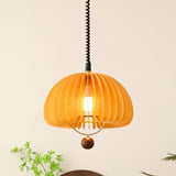 Pumpkin Adjustable Pendant Lamp