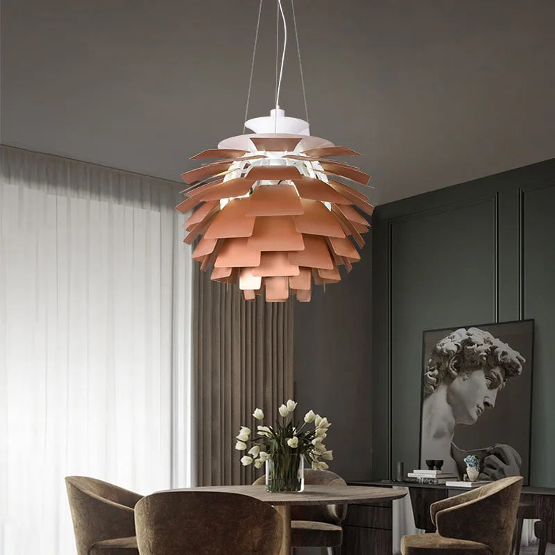 Danish Pinecone Pendant Lamp