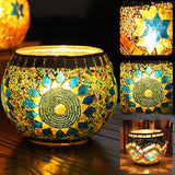 Mosaic Candle Holder (set of 3)