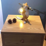 Squirrel table lamp