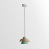 Stone Wood Pendant Lamp