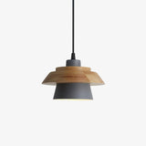 Stone Wood Pendant Lamp