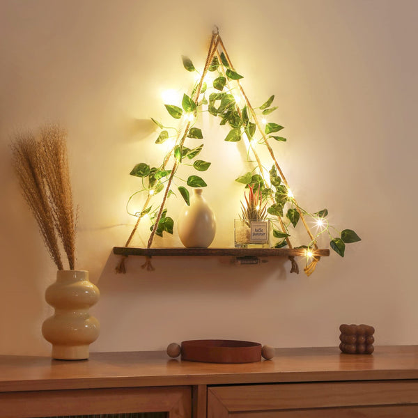 Twinkling Ivy Shelf