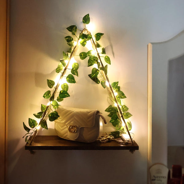 Twinkling Ivy Shelf