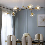 Bifurcation Bubble Glass Sputnik Chandelier