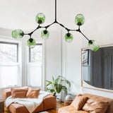 Bifurcation Bubble Glass Sputnik Chandelier