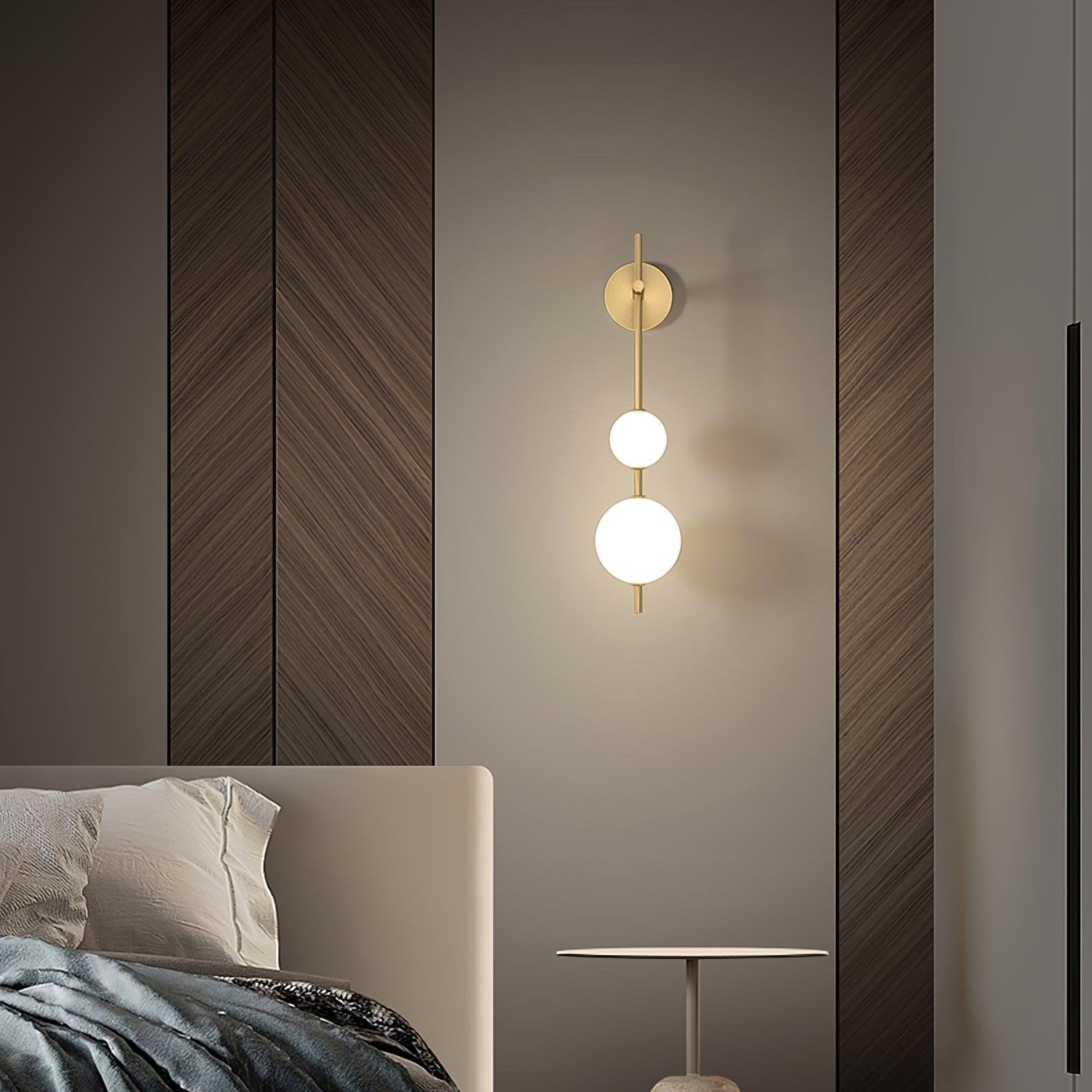 Vertical Globe Wall Lamp – Arture Lighting