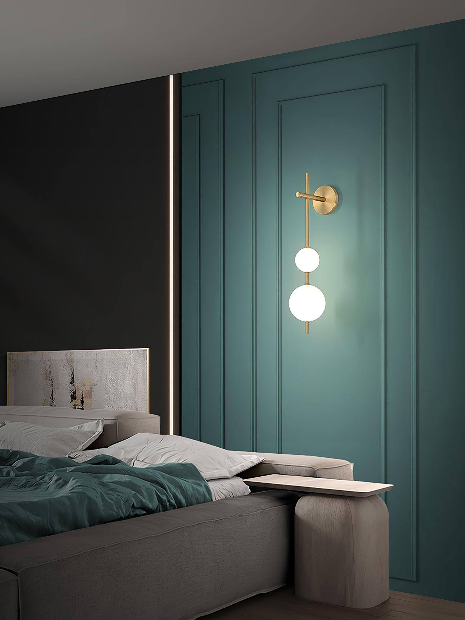 Vertical Globe Wall Lamp – Arture Lighting