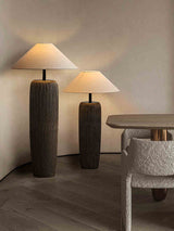 Weathered Wood Floor Lamp